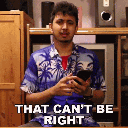 That Cant Be Right Paul GIF