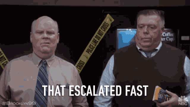 That Escalated Fast Escalated GIF