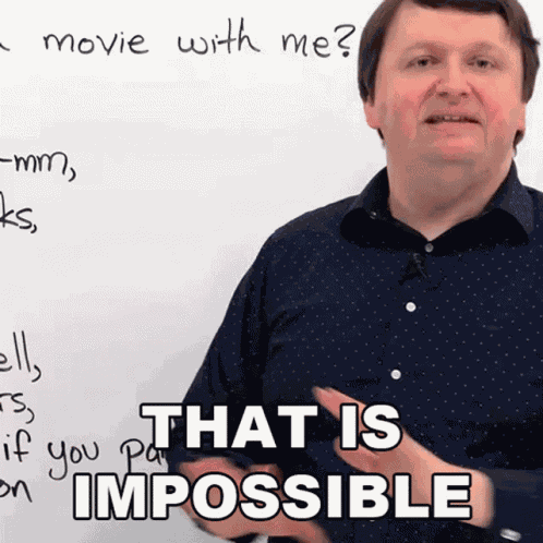 That Is Impossible Alex GIF