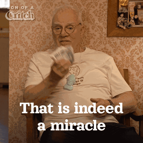 That Is Indeed A Miracle Pop GIF