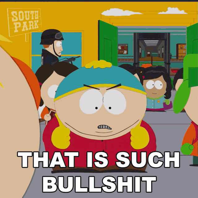 That Is Such Bullshit Eric Cartman GIF