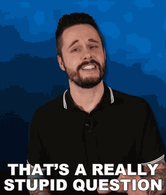 Thats A Really Stupid Question Liam Scott Edwards GIF