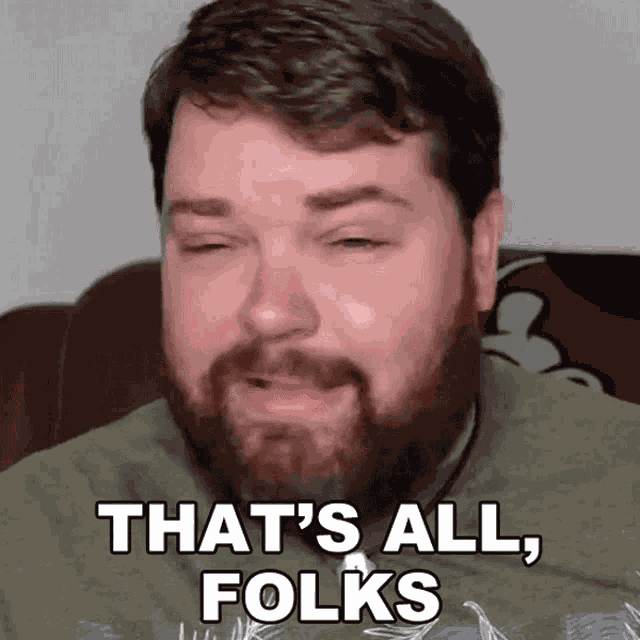 Thats All Folks Brian Hull GIF