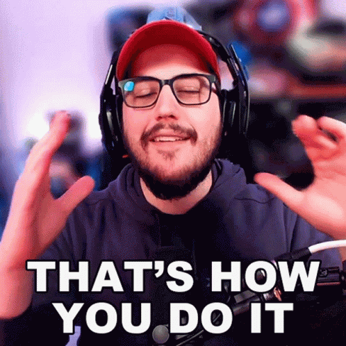Thats How You Do It Jaredfps GIF