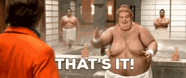 Thats It Fat Bastard GIF