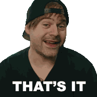 Thats It For Now Jared Dines Sticker