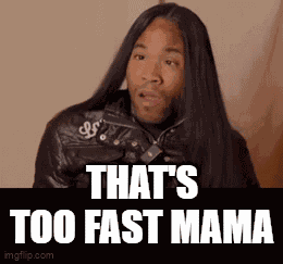 That'S Too Fast Shamar GIF