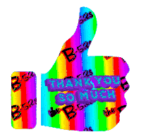 The B52s Thank You Sticker