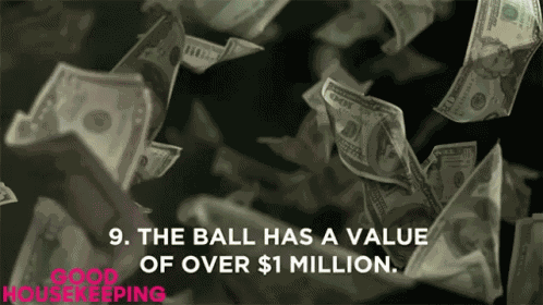 The Ball Has A Value Of Over1million Dollar Cash GIF
