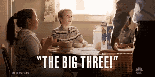 The Big Three This Is Us GIF