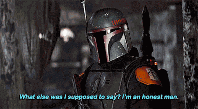 The Book Of Boba Fett What Else Was I Supposed To Say GIF