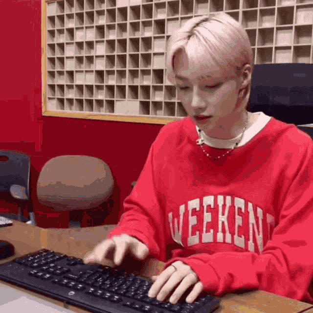 The Boyz New Typing Really Fast Tbz GIF