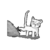 The Cat Cats Sticker