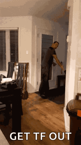 The Door Is Open You May Leave GIF