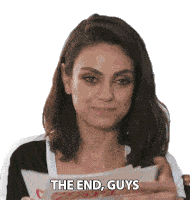 The End Guys Finish Sticker