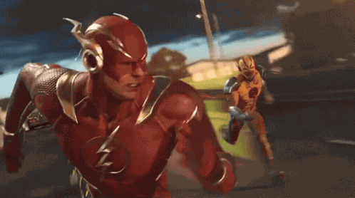 The Flash Reverse Flash GIF