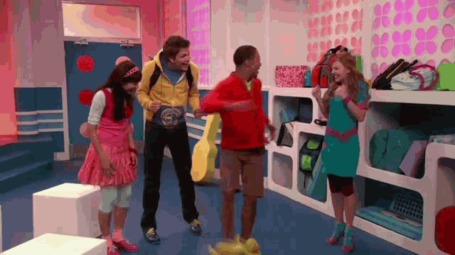 The Fresh Beat Band Shout Spinning Around GIF