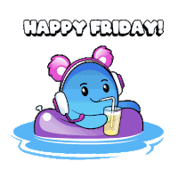 The Grapes Happy Friday Sticker