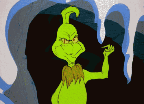 The Grinch Head GIF