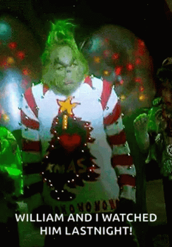 The Grinch I Love Xmas GIF