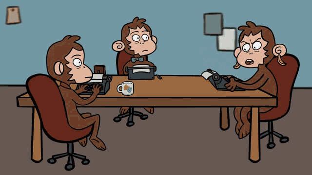 The Hamlet Factory Monkey GIF