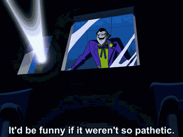 The Joker What The Heck Ill Laugh Anyway GIF