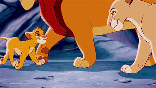 The Lion King Simba GIF