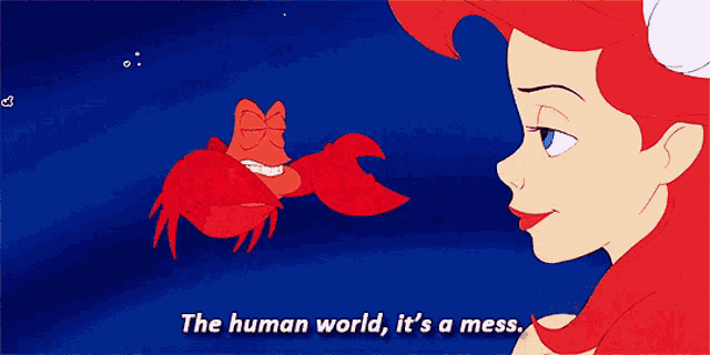 The Little Mermaid Sebastian GIF
