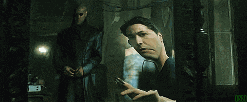 The Matrix Mirror GIF
