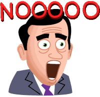 The Office Oh God Please No Nooooo Sticker