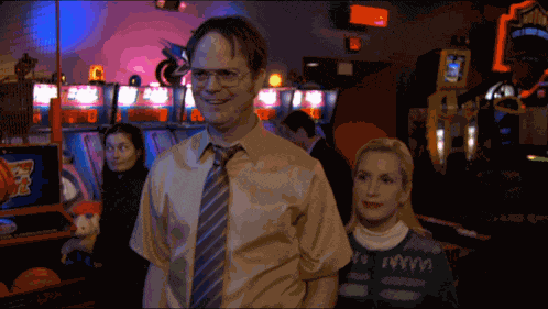 The Office Spooked GIF