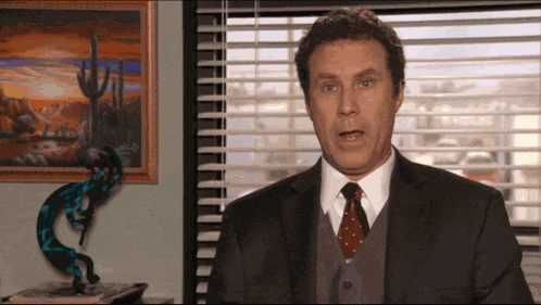 The Office Will Ferrell GIF