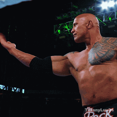 The Rock Cody Rhodes GIF
