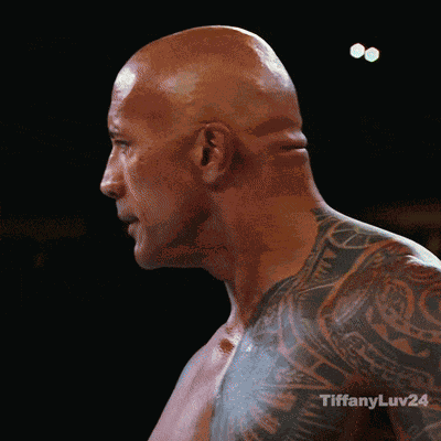 The Rock Cody Rhodes GIF