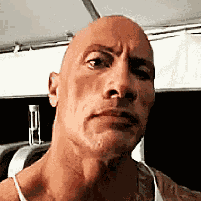 The Rock Eyebrow The Rock Sus GIF
