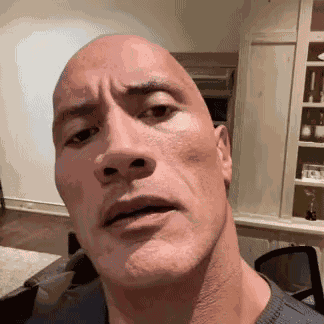 The Rock Nod GIF