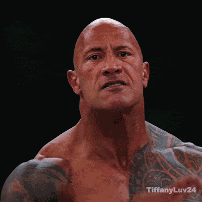 The Rock Wrestlemania 40 GIF