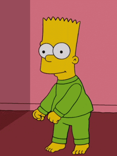 The Simpsons Bart Simpson GIF