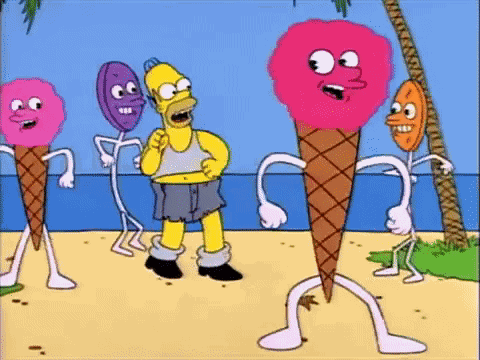 The Simpsons Homer Simpson GIF