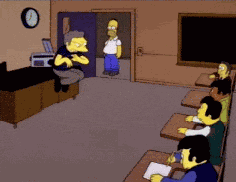 The Simpsons Moe GIF