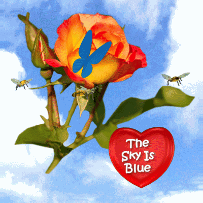 The Sky Is Blue Bluesky GIF