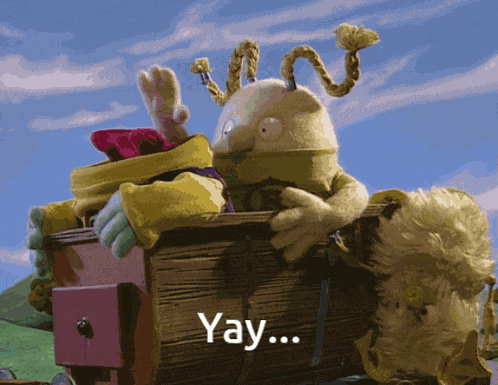 The Treacle People Puppet GIF