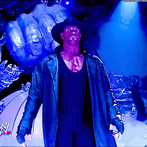 The Undertaker Entrance GIF