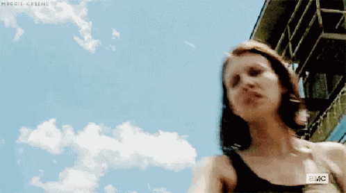 The Walking Dead Maggie Rhee GIF