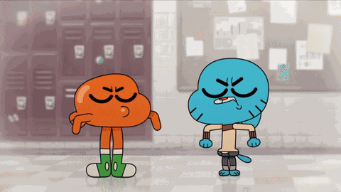 The Wonderfully Weird World Of Gumball Fusion Dance GIF