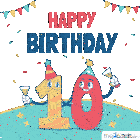 Theecards Birthday Cards Sticker