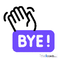 Theecards Goodbye Sticker