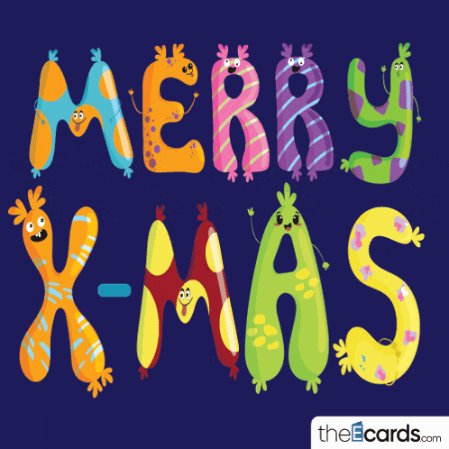Theecards Happy Christmas GIF