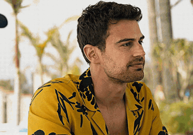 Theo James The White Lotus GIF