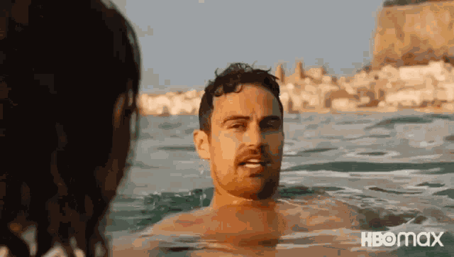 Theo James Theo James White Lotus GIF